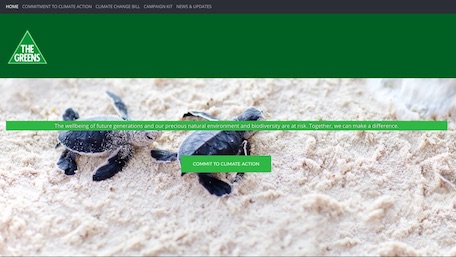 Climate Action NSW homepage